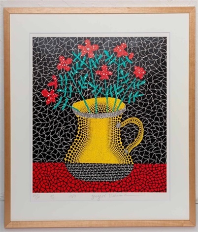 Flowers 花 by Yayoi Kusama on artnet Flowers 花 by Yayoi Kusama on artnet